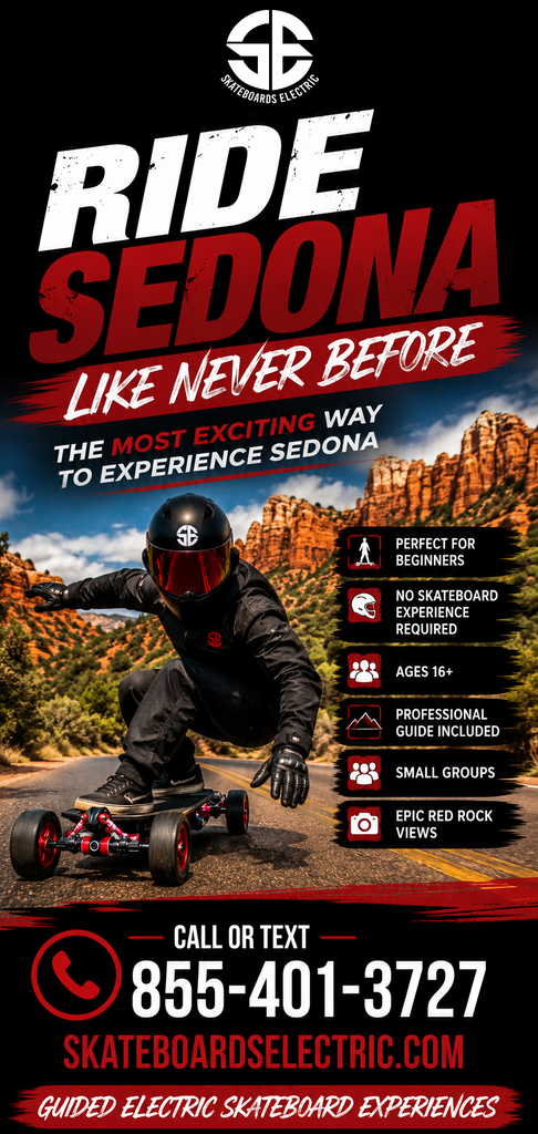 Guided Tour - SE1 Dragon Electric Longboard